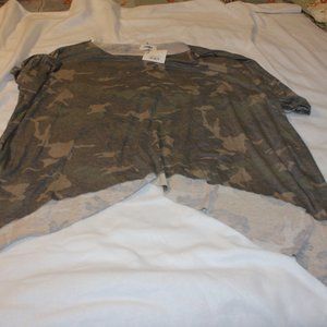 BRAND NEW - Camo Kimono Top